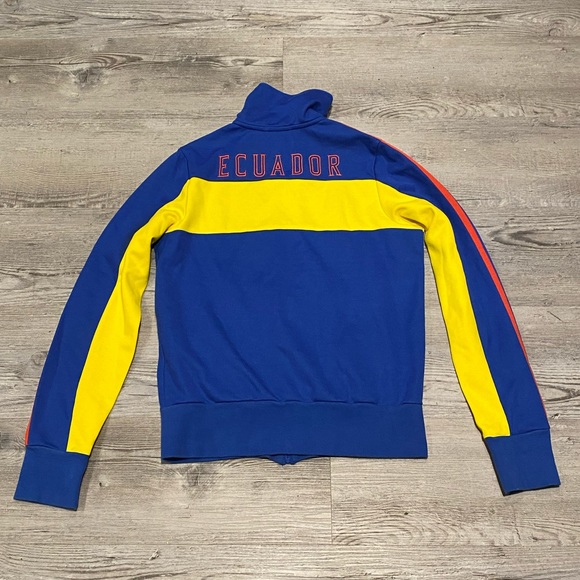 Vintage Adidas Ecuador National Team Soccer Full Zip Track Jacket Women’s Medium - Picture 5 of 5